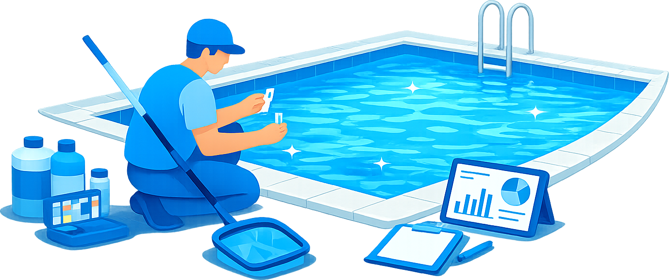 Clorly Pool Service App